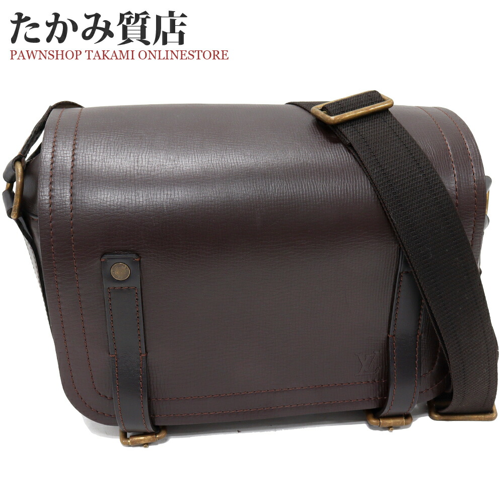 ルイ・ヴィトン(LOUIS VUITTON) ユタ(UTAH) 中古 メッセンジャーバッグ