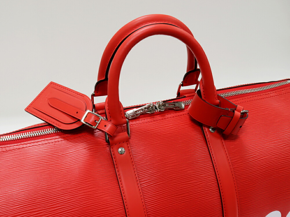 楽天市場】ルイヴィトン ボストンバッグ 旅行かばん エピ レッド