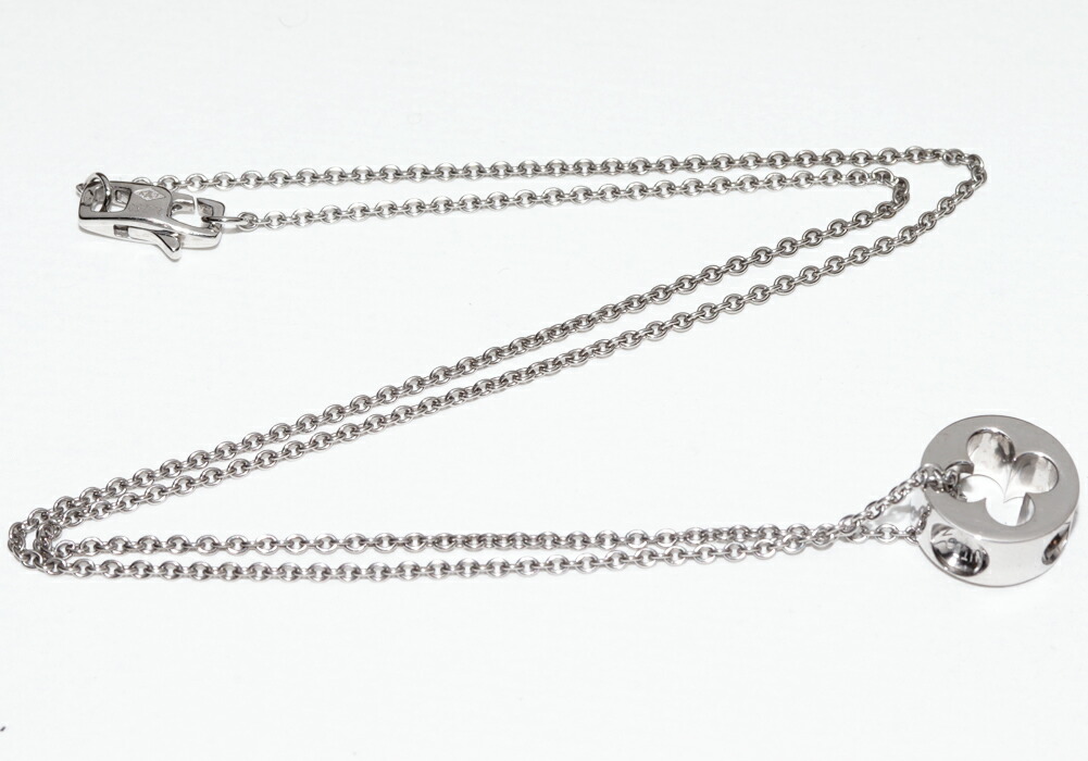 楽天市場】ルイヴィトン ペンダントネックレス K18WG ダイヤ1P