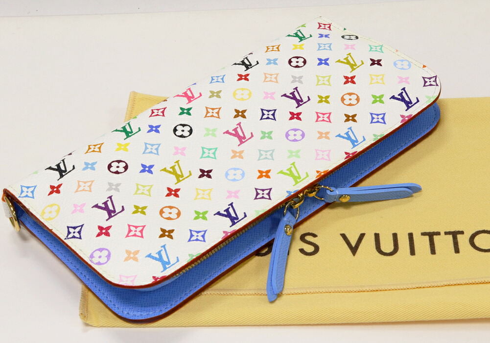 楽天市場】ルイヴィトン ファスナー長財布(小銭入れあり) マルチカラー