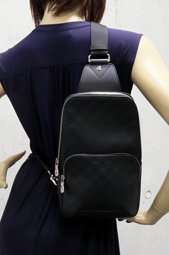 楽天市場】ルイヴィトン ボディバッグ ダミエアンフィニ オニキス