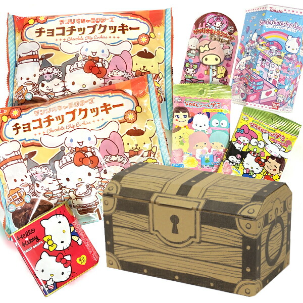 楽天市場】(クーポン配布中) サンリオ お菓子 詰め合わせ (宝箱