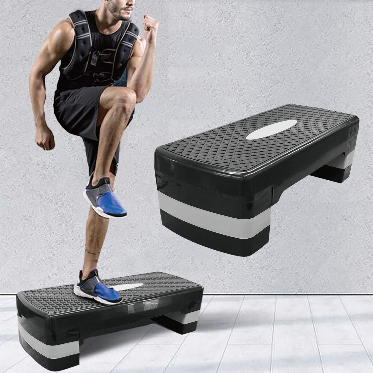楽天市場】踏み台昇降 ステップ台 トレーニング 有酸素運動 室内