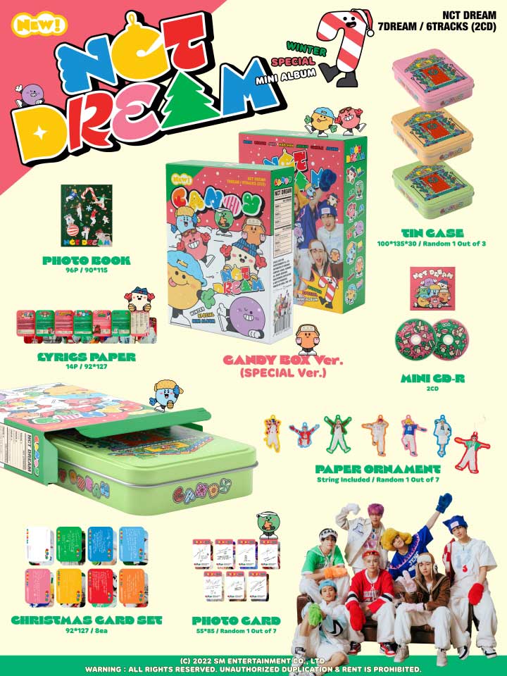 楽天市場】【12/20 韓国発売】【予約販売】NCT DREAM エヌシーティー