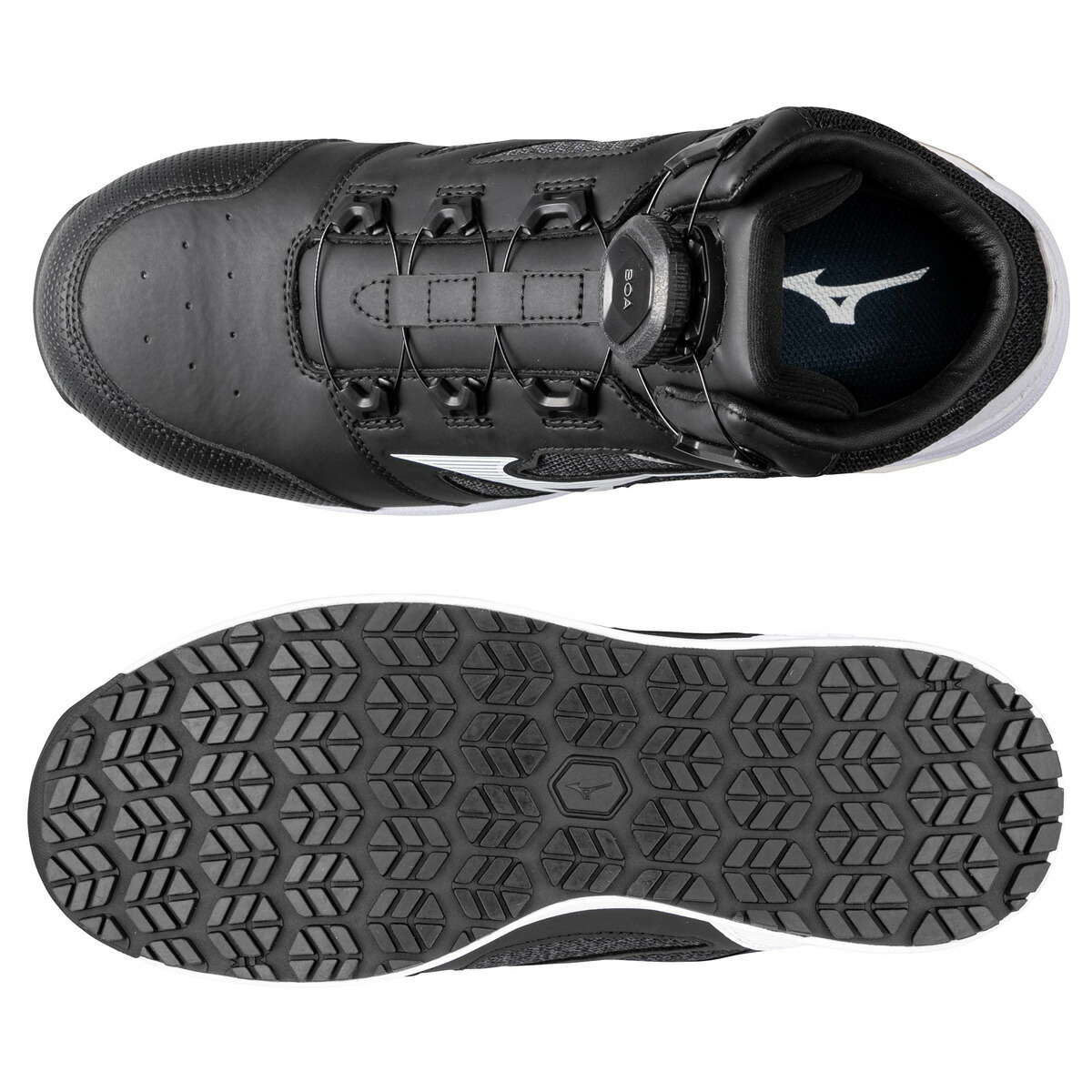楽天市場】ミズノ スニーカー メンズ レザー 安全靴 オールマイティ