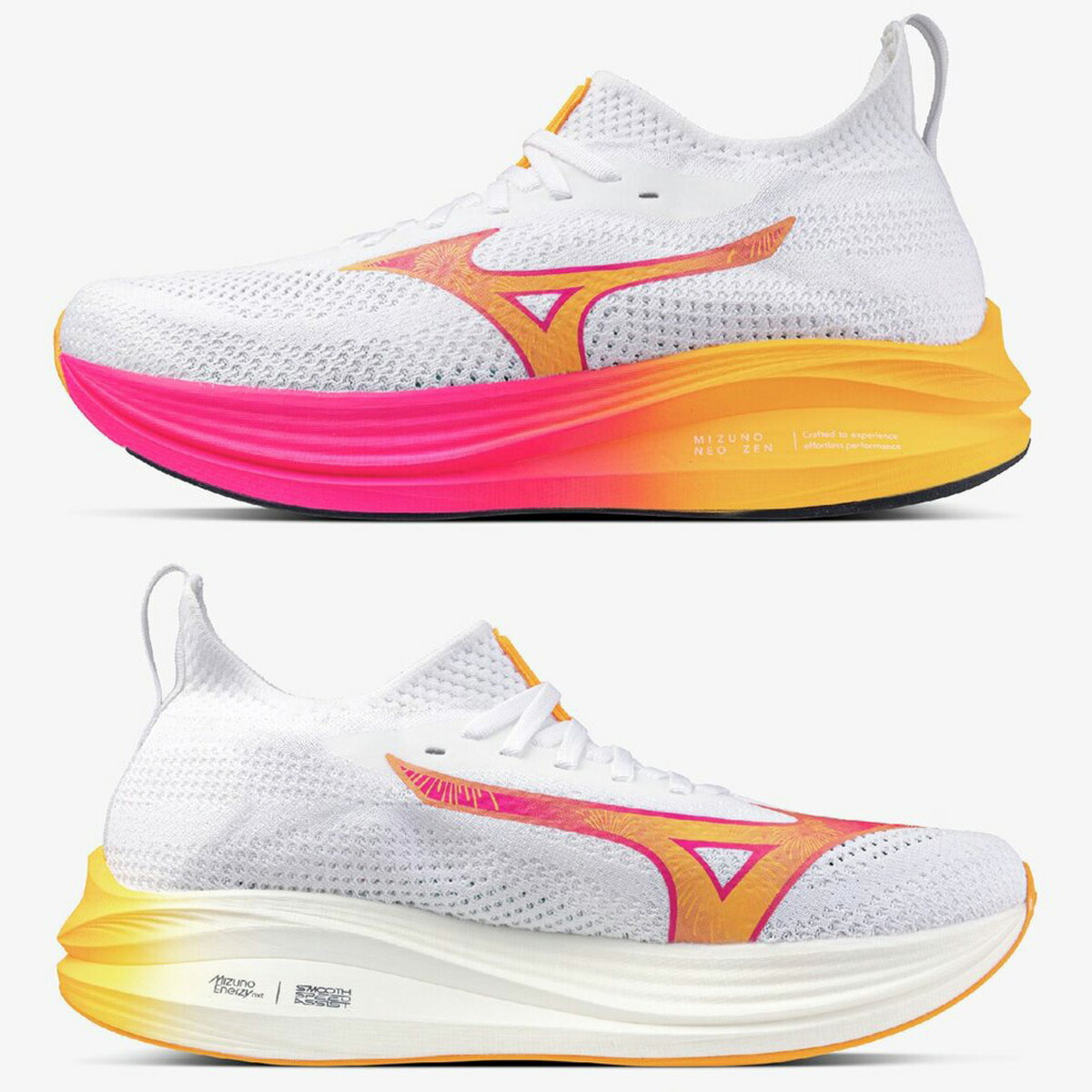 楽天市場】ミズノ ランニングシューズ メンズ レディース ネオ ゼン 白