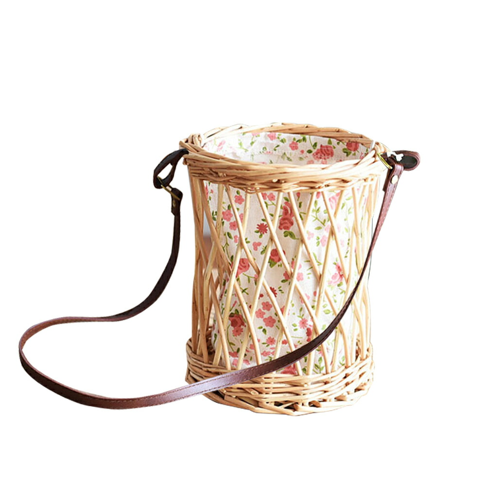 楽天市場】2026 フラワーバスケット 籐籠 籐かご 籐篭 / かご