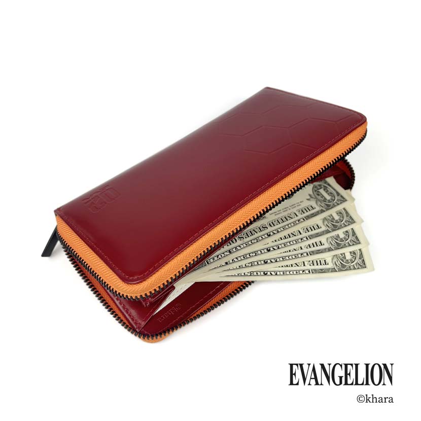 楽天市場】新世紀エヴァンゲリオン EVA 2号機 ラウンドファスナー 長