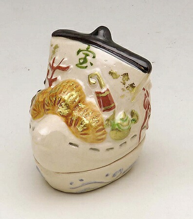 楽天市場】茶道具 香合宝船京焼 桂窯 伊東桂楽作 : 佐藤大観堂