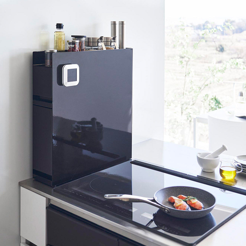 楽天市場】[ 隠せる調味料ラック タワー 2段 ] 山崎実業 キッチン