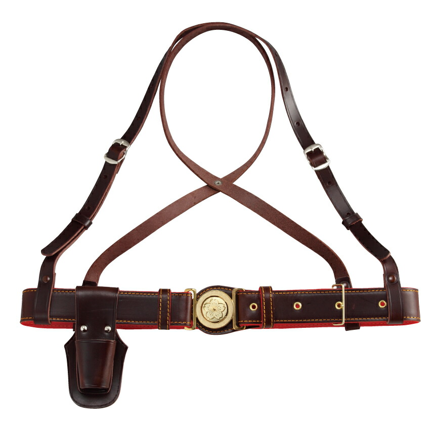 楽天市場】ビニールレザー広巾長寸肩掛式帯皮 高級旗用牛皮バンド 肩