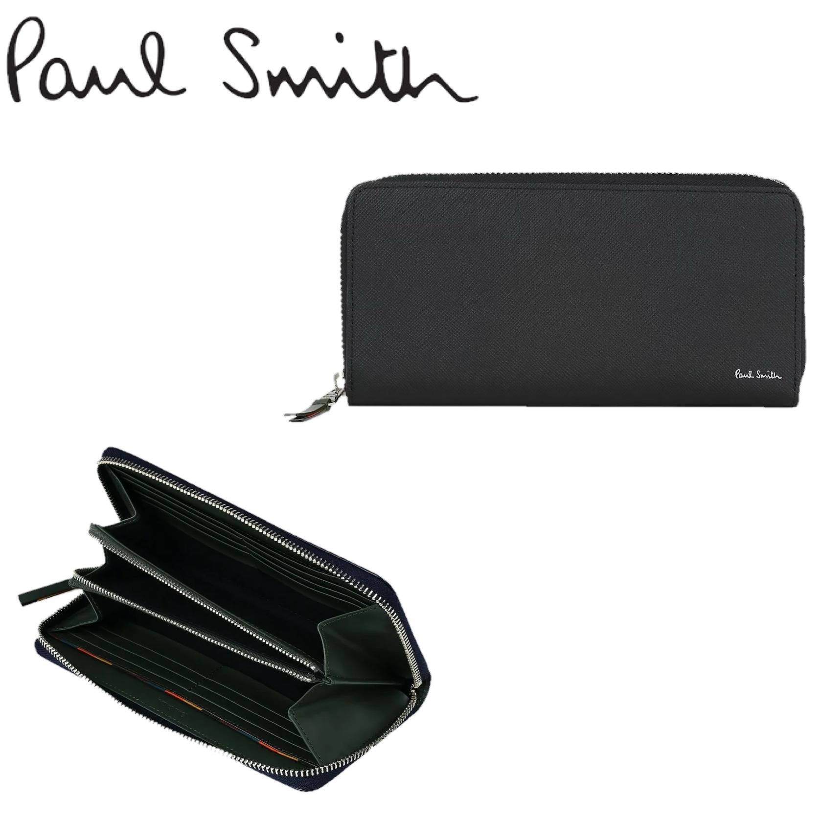 楽天市場】ポールスミス (paul smith) 長財布 ラウンドファスナー