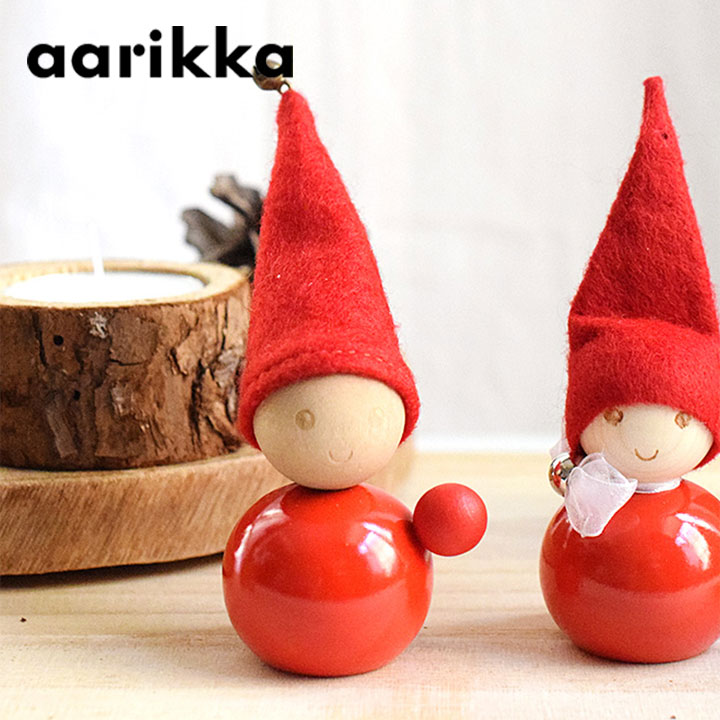 楽天市場】【送料無料】TONTTU JINGLEBELL9cm aarikka 木製