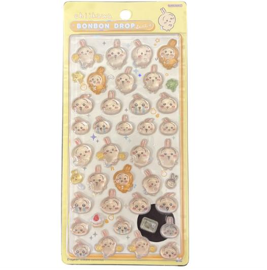 楽天市場】うさぎ ちいかわ シール 正規品 ボンボンドロップシール