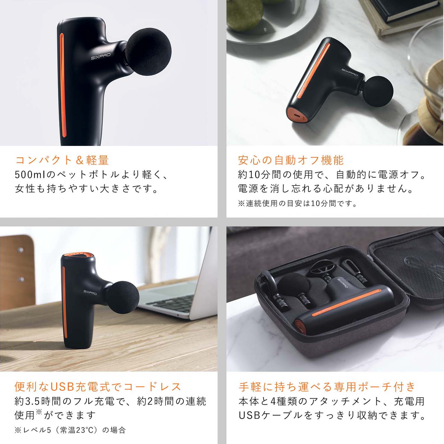 楽天市場】【数量限定】【MTG正規販売店】 SIXPAD MTG Power Gun SE