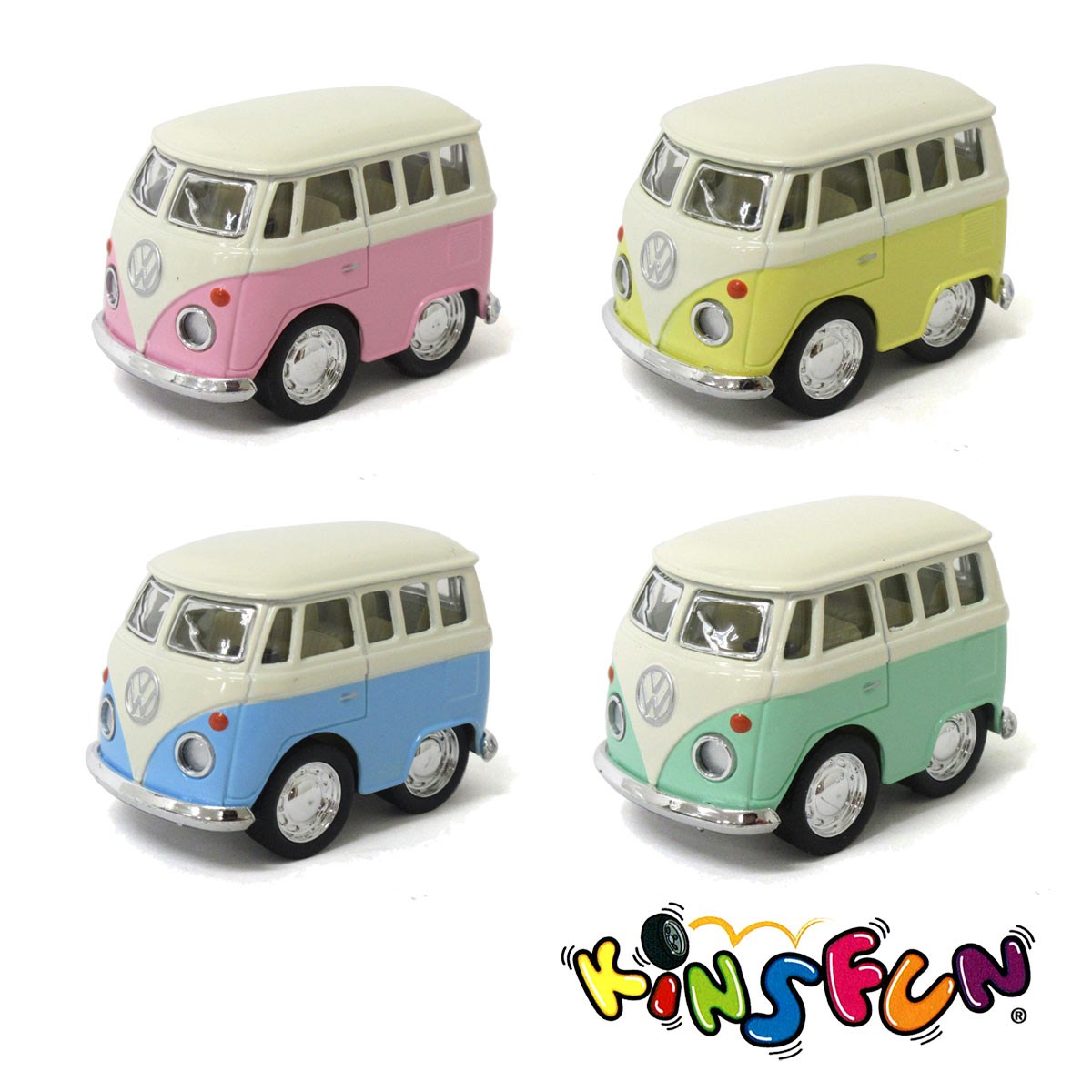 楽天市場】KiNSFUN プルバックミニカー フォルクスワーゲン 2インチ