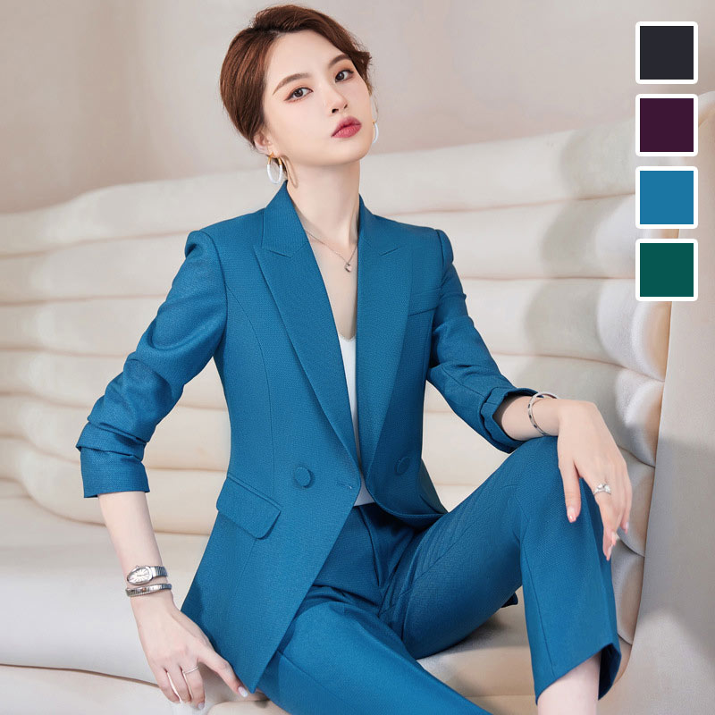 楽天市場】スーツセット レディース グリーン ブルー ブラック