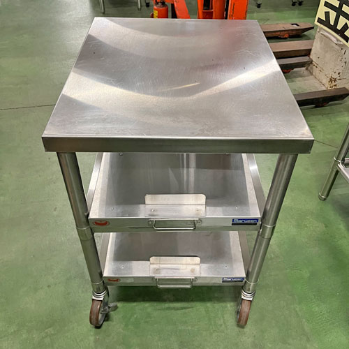 楽天市場】【中古】作業台 炊飯カート・キャスター付き BGなし