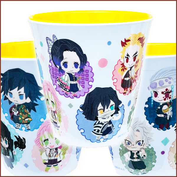 楽天市場】鬼滅の刃 メラミンカップ B デフォルメ Ver. 1個 単品 柱柄