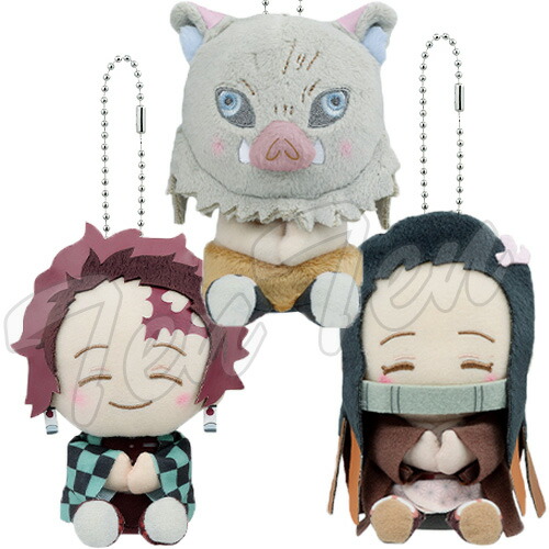 楽天市場】鬼滅の刃 ぽふっとぬいぐるみ 〜 其ノ壱 〜 全3種セット