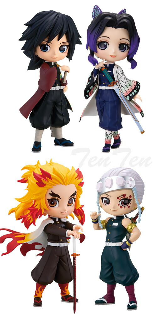 楽天市場】鬼滅の刃 Q posket SPECIAL 全4種セット 冨岡 義勇 胡蝶