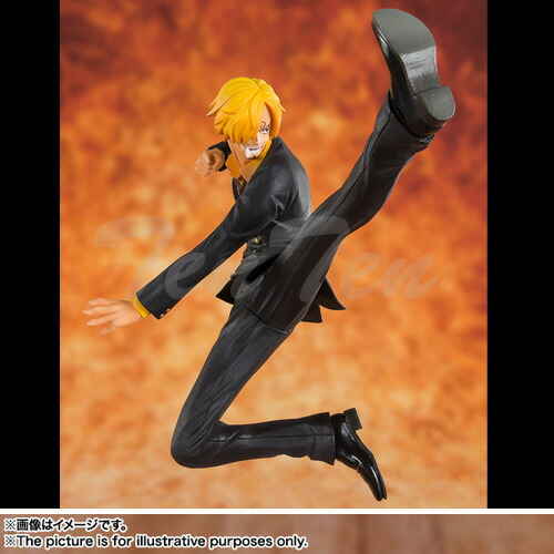楽天市場】ワンピース フィギュアーツZERO 黒足のサンジ 【即納品