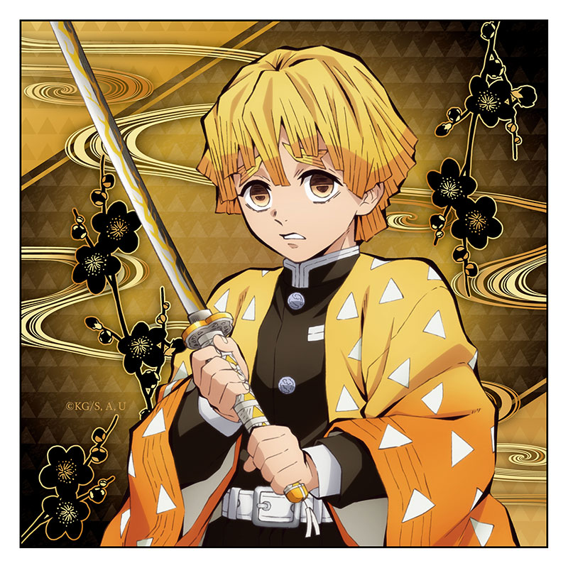 楽天市場】鬼滅の刃 マイクロファイバー 我妻 善逸 【即納品】 鬼滅 あ