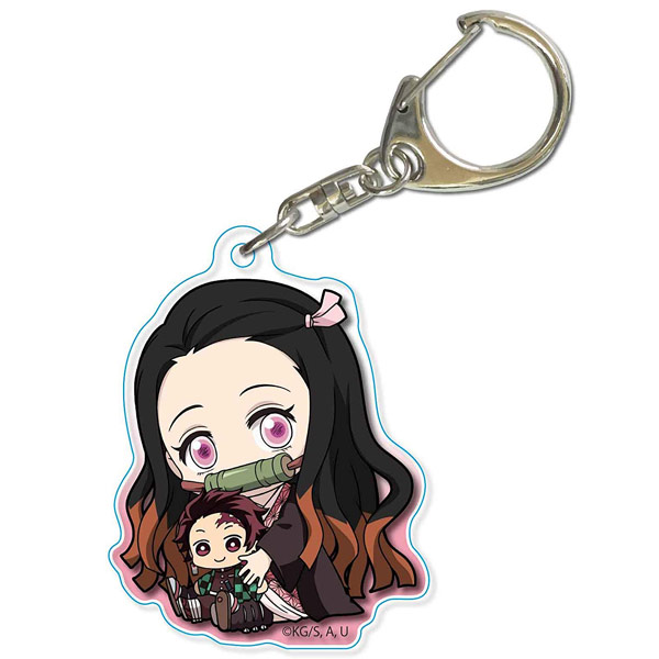 楽天市場】鬼滅の刃 ぎゅぎゅっとアクリルキーホルダー 竈門 禰豆子