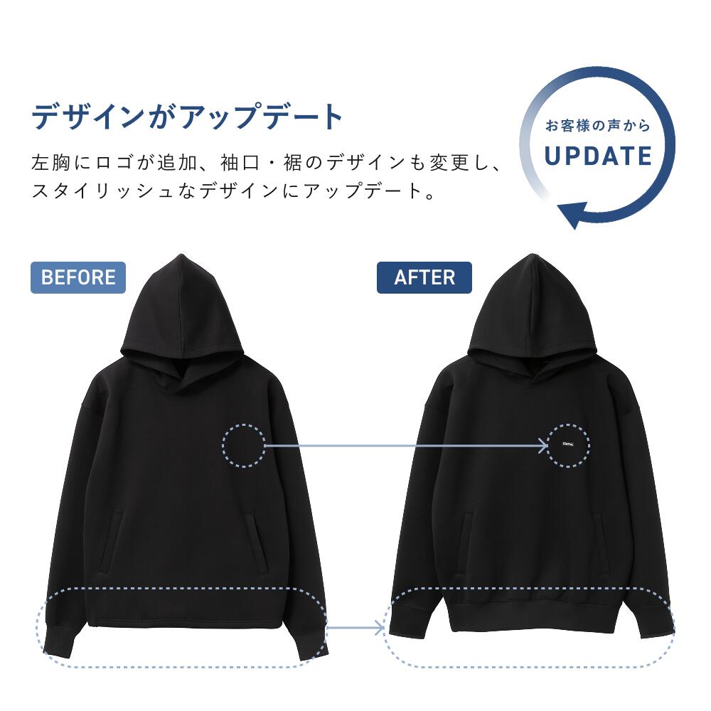 楽天市場】【TENTIAL公式】MIGARU Tech Sweat Pullover Hoodie | Long