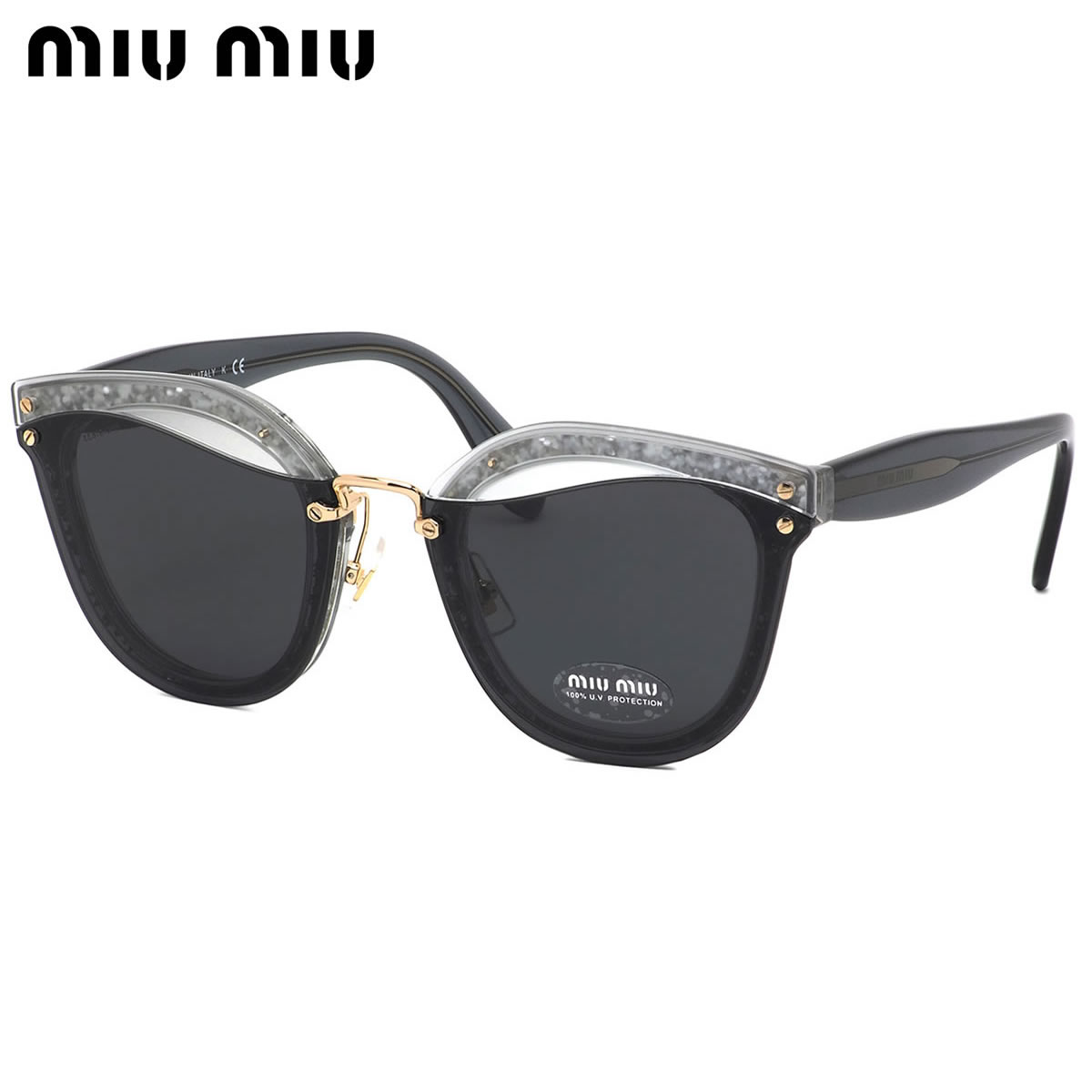 楽天市場】ミュウミュウ MIUMIU サングラス MU03TS UES5S0 65サイズ