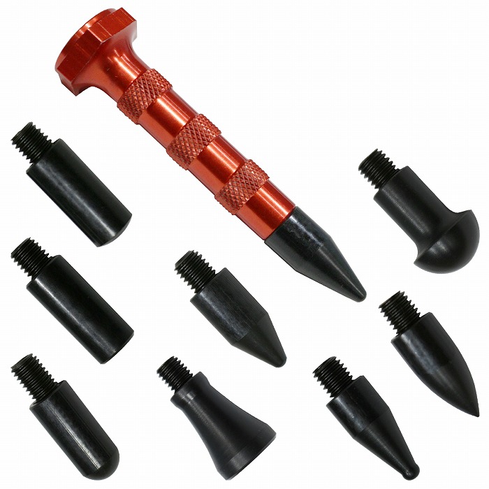 楽天市場】デントリペアツール セット ノックダウン ポンチ 車 タンク