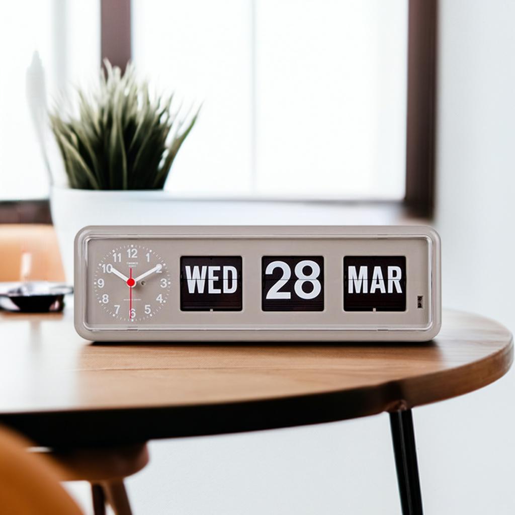 楽天市場】TWEMCO トゥエンコ パタパタ時計 フリップクロック