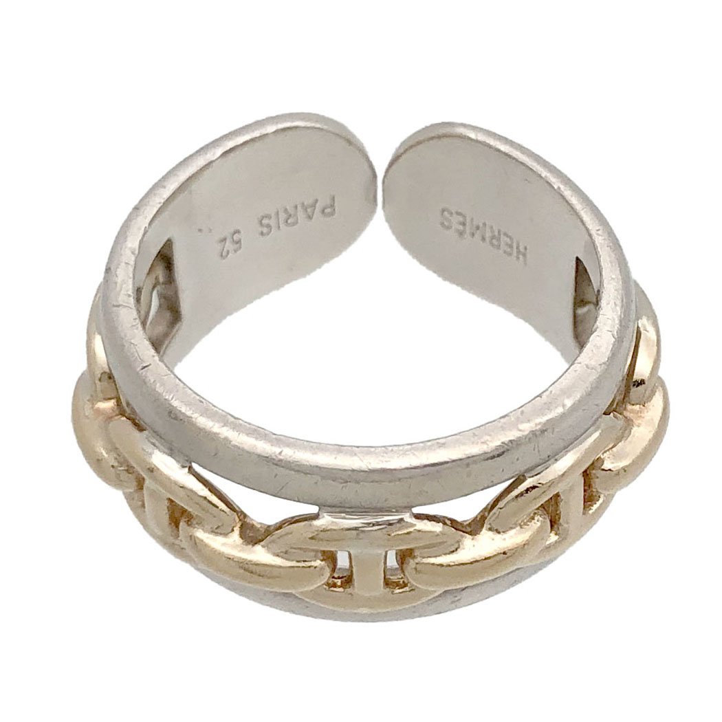 楽天市場】HERMES○ シェーヌダンクル アンシェネ リング #52 12号