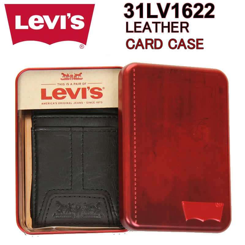 楽天市場】Levi's CARD CASE リーバイス カードケース 31LV1622 BLACK