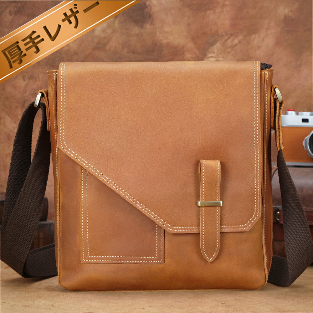 楽天市場】TIDING アンティーク ショルダーバッグ 本革 メンズ 斜