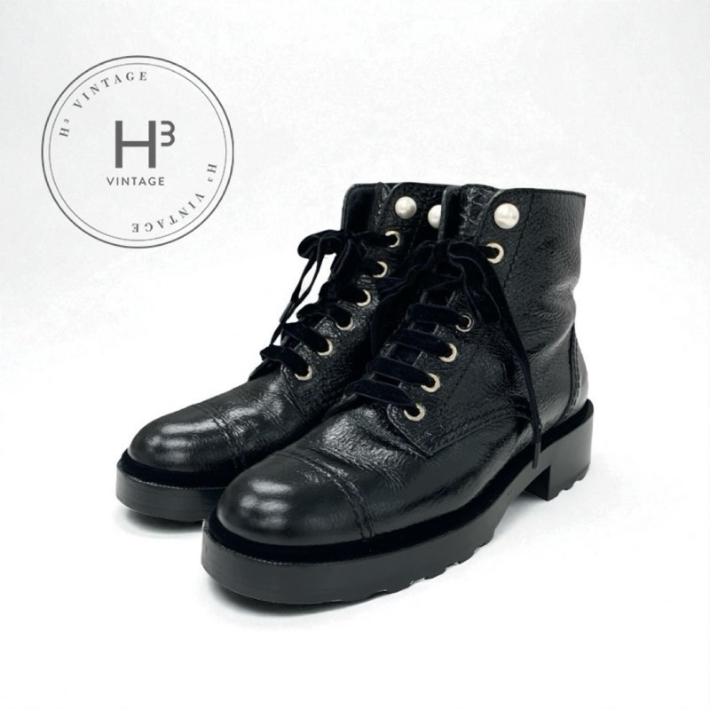 楽天市場】シャネル パール ブーツの通販