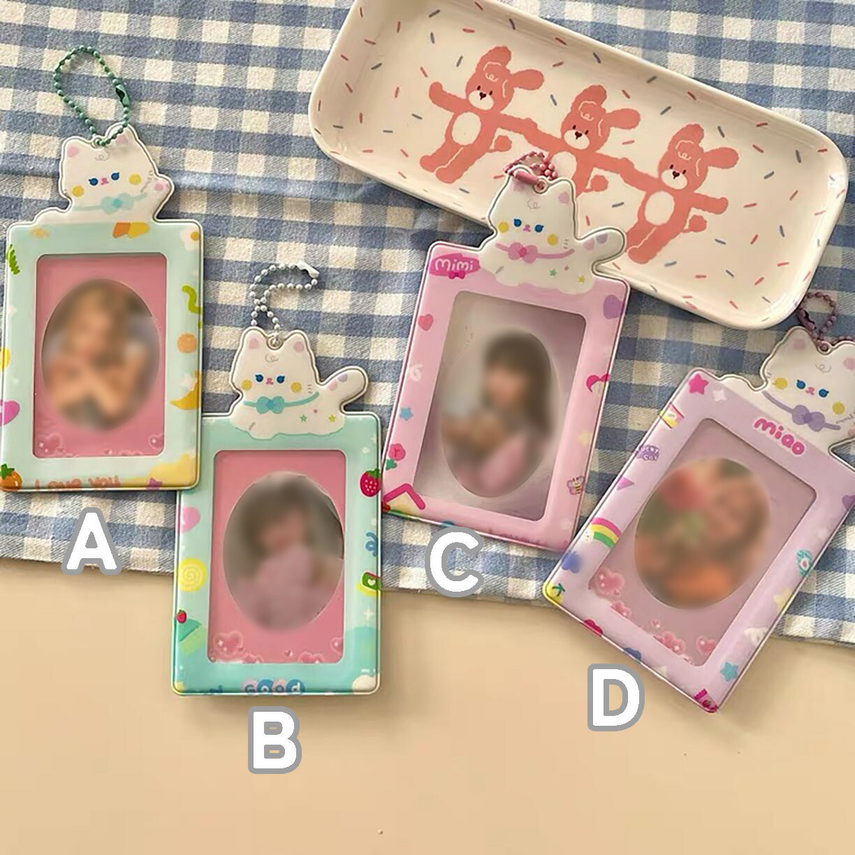 楽天市場】キャットトレカホルダー 韓国 トレカ 収納 シール チェキ