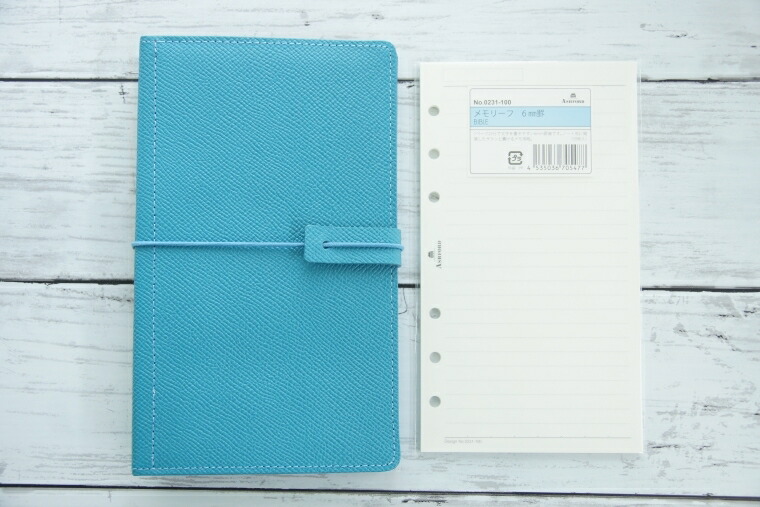 楽天市場】ASHFORD ｱｼｭﾌｫｰﾄﾞ ｼｽﾃﾑ手帳 ﾊﾞｲﾌﾞﾙ (6穴) ｽｸｴｱﾊﾞｯｸ B6 ｽｶｲ