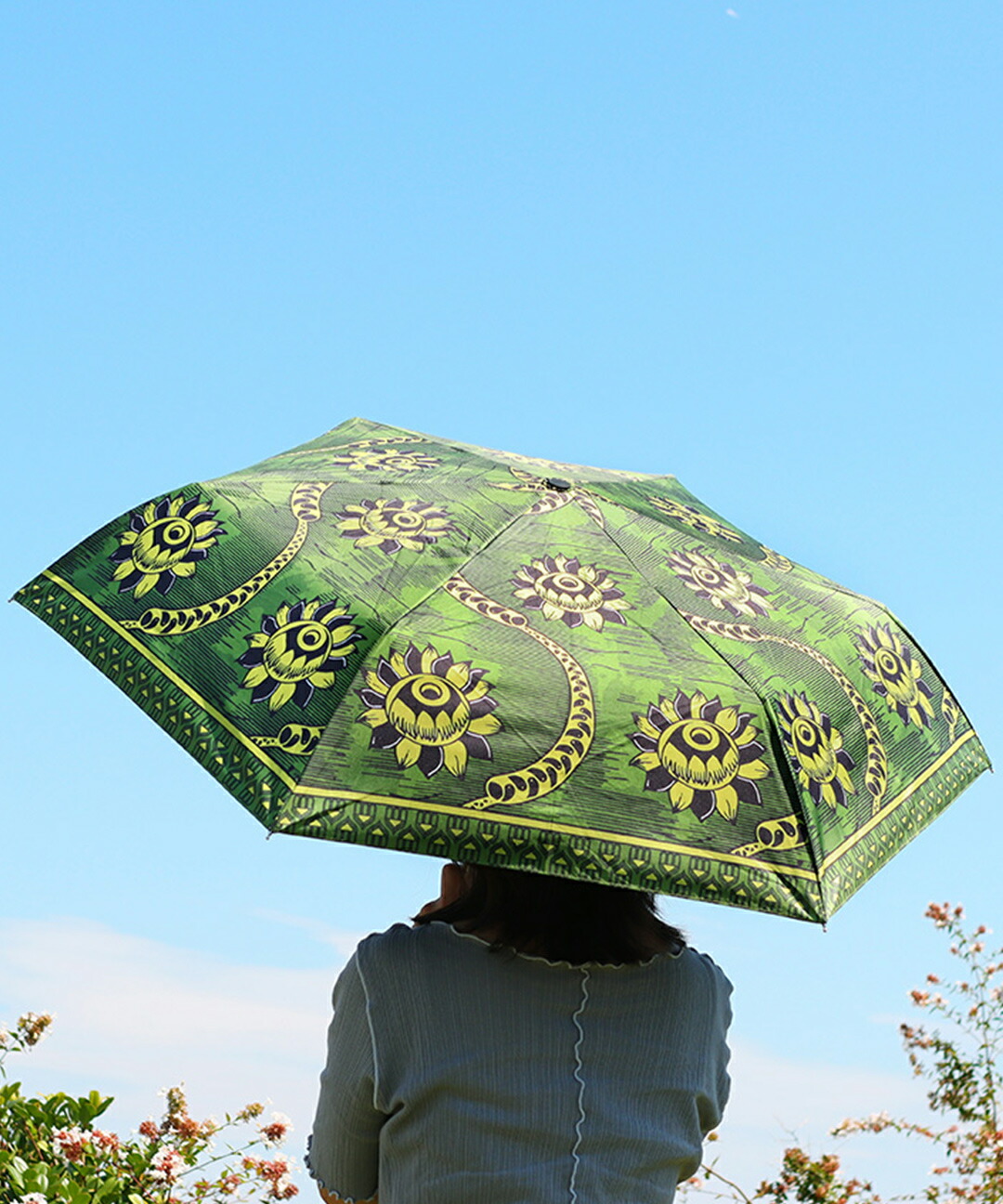 楽天市場】アフリカンプリント折り畳み傘【WEB限定】 ／ 傘 晴雨兼用