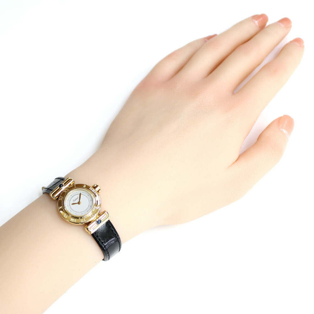 楽天市場】タバー BERET 腕時計 時計 タバー 18金 クオーツ レディース