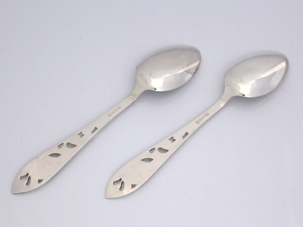 楽天市場】【中古】SILVER 銀製スプーン 2本セット ROTARY