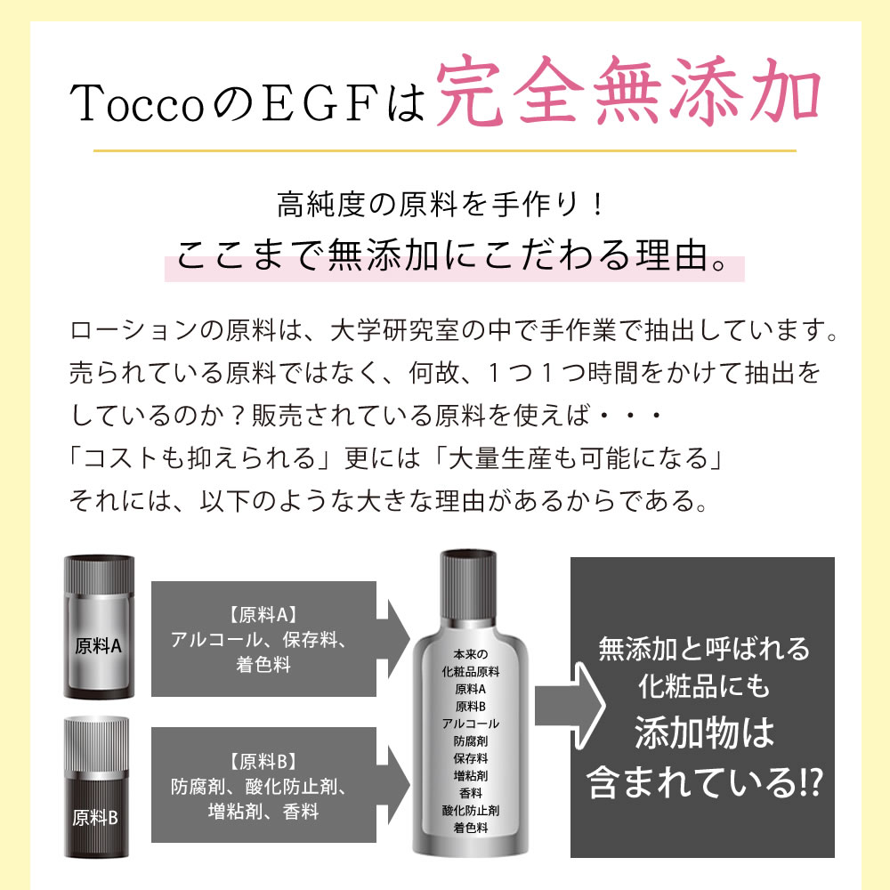 楽天市場】【楽天1位受賞】 Tocco プレミアムEローション 100ml EGF