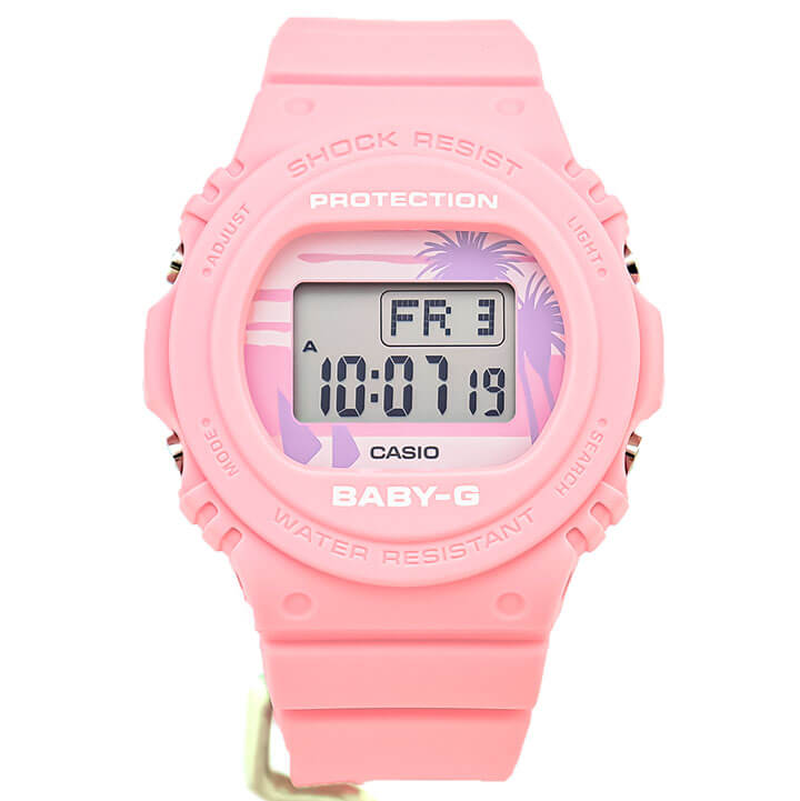 楽天市場】Baby-G ベビーG ベビージー デジタル ウレタン ピンク
