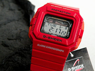 楽天市場】CASIOカシオGショック ジーショック GLX-5500A-4レッドLIDE