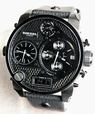 楽天市場】ディーゼル DIESEL メンズ 時計 DZ7193 オールブラック 黒