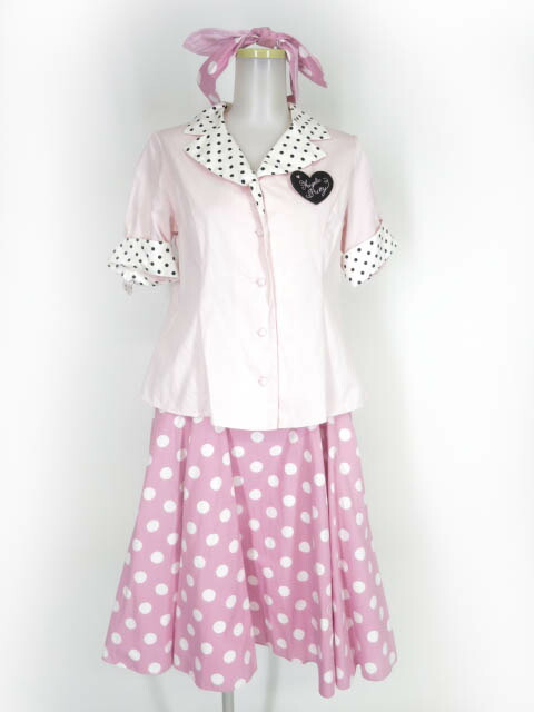 楽天市場】【中古】 Angelic Pretty / Milkshakeドットサーキュラー