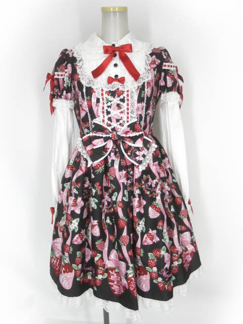楽天市場】Angelic Pretty / おめかしBerryワンピ―ス アンジェリック