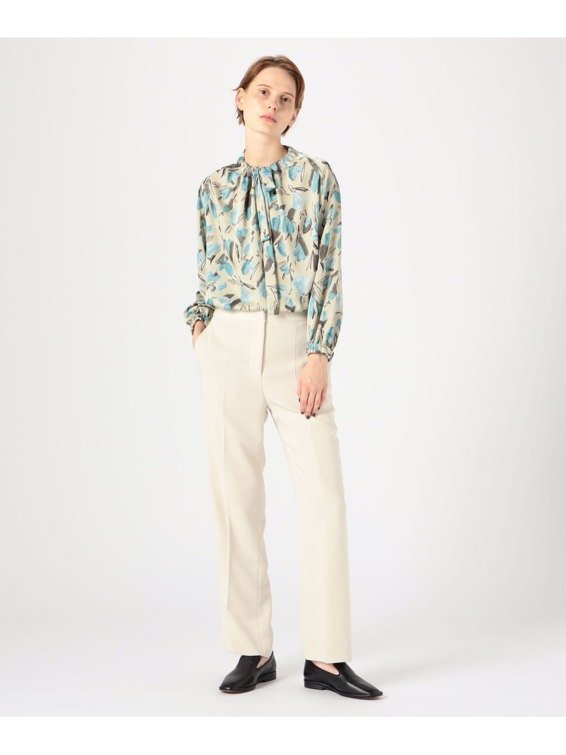 楽天市場】【SALE／30%OFF】ブーゲンビリアプリント ボウタイギャザー