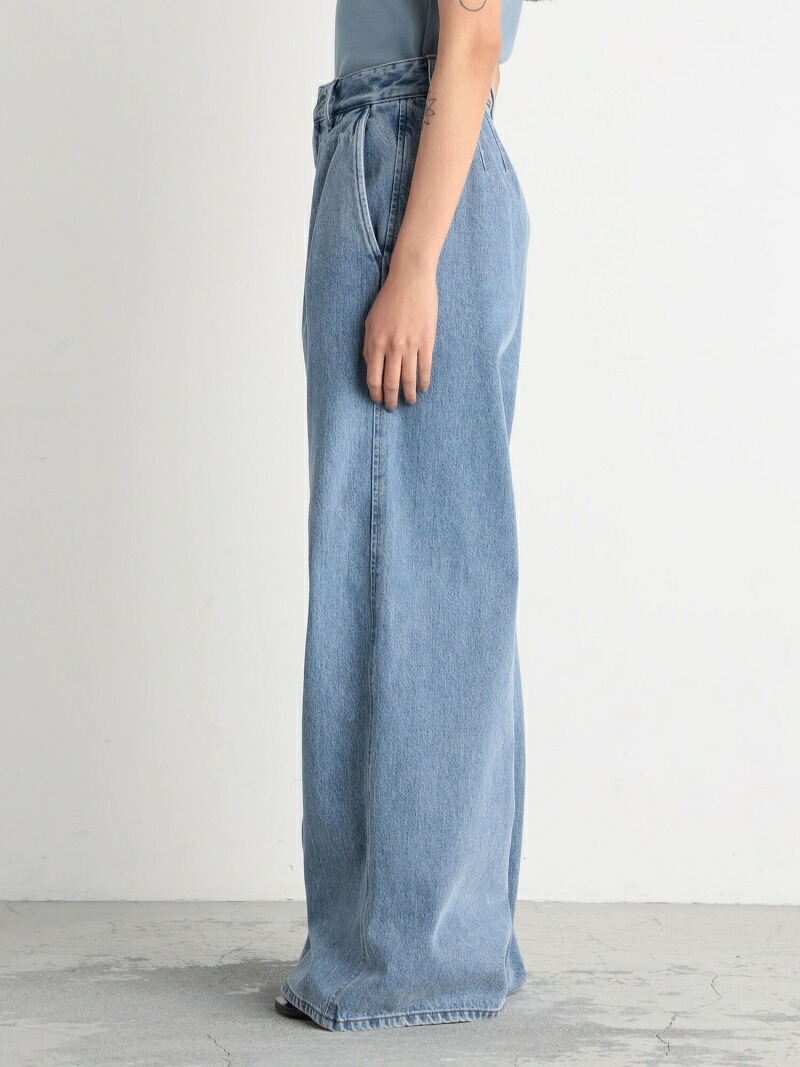 楽天市場】【SALE／50%OFF】コットン デニムバギーパンツ EDITION