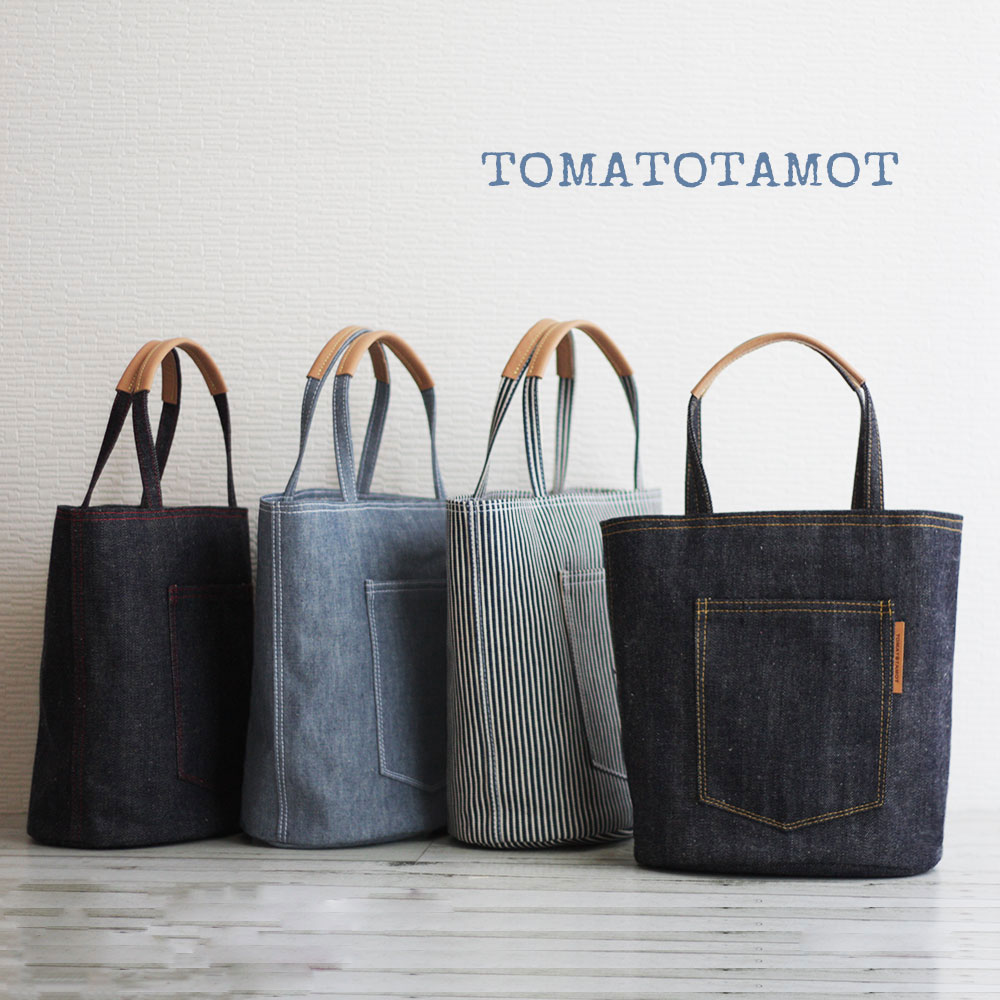 楽天市場】＼ポイント5倍／バケツトートバッグ 岡山デニム ヒッコリー